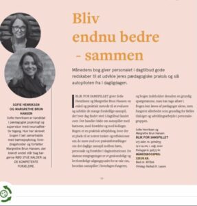 Sofie Henriksens bog blik for samspillet valgt månedens bog